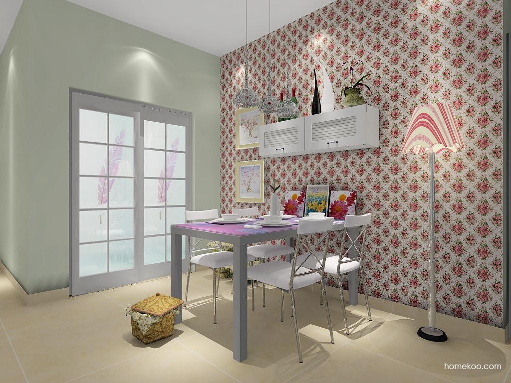 图_韩式田园家具效果图G7615_尚品宅配