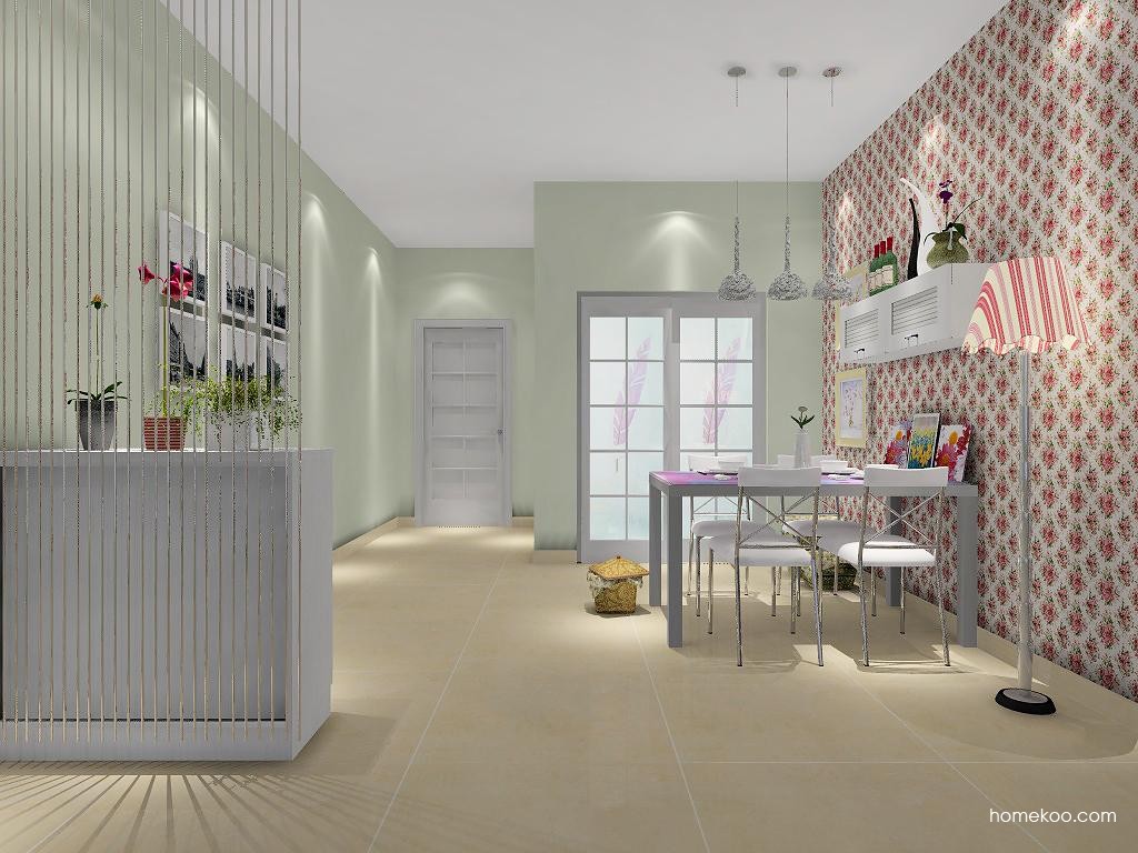 图_韩式田园家具效果图G7615_尚品宅配