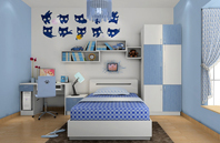 À¶É«Ã¨È¤-¶ùÍ¯·¿×°ÐÞÐ§¹ûÍ¼