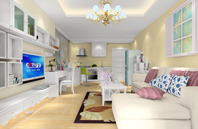 ÌïÔ°·ç¸ñ¿ÍÌü³ø·¿Ò»Ìå×°ÐÞÉè¼ÆÐ§¹ûÍ¼