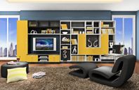 ¶¼ÊÐÈÕÊ½·ç¸ñ¶à¹¦ÄÜÊé·¿