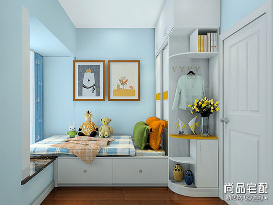 儿童房背景墙效果图赏析