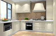 2017全新英伦风格厨房效果图