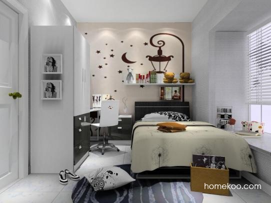 柏俪兹系列青少年房B9636