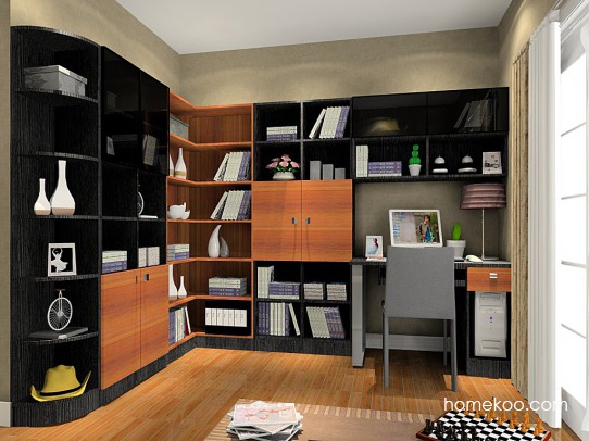 柏俪兹系列书房C14802