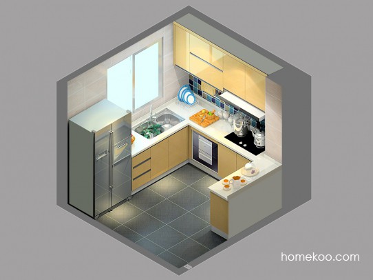 德丽卡系列厨房F6853