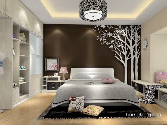 米兰剪影卧房A15534