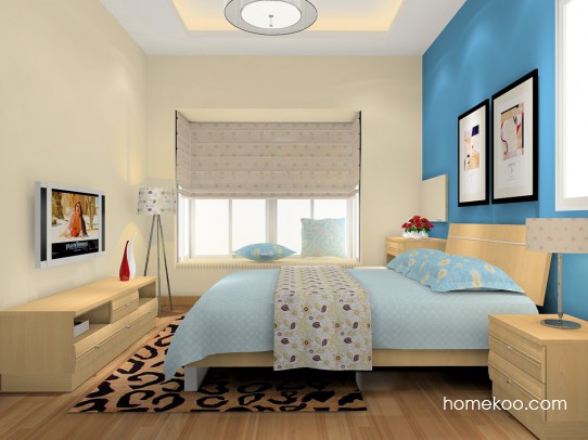 北美枫情卧房A15729