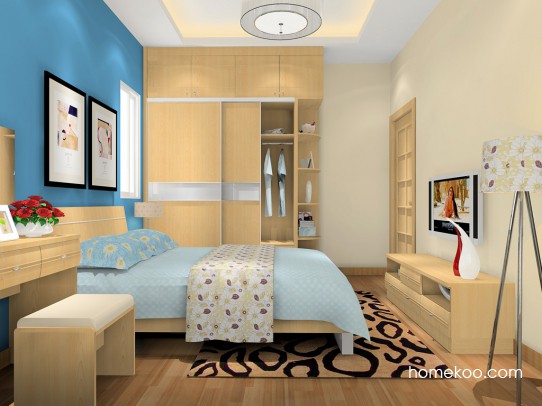 北美枫情卧房A15729