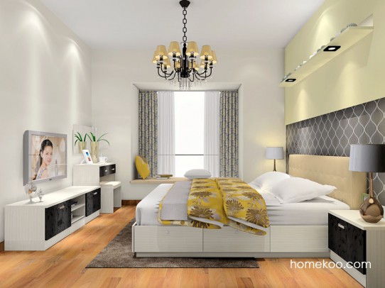 米兰剪影卧房A17008