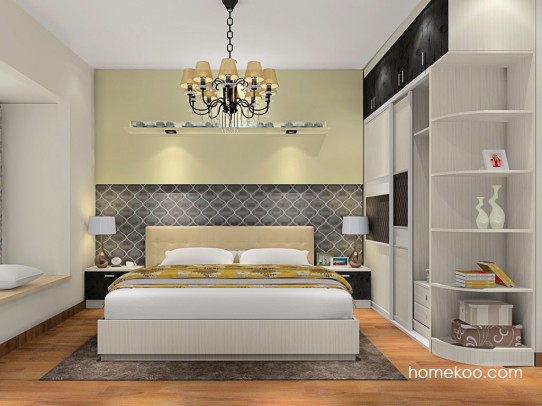 米兰剪影卧房A17008