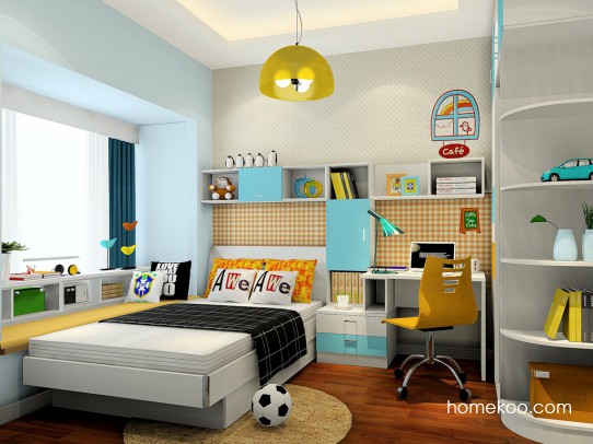 柏俪兹系列青少年房B18634