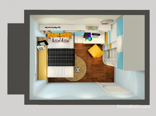 柏俪兹系列青少年房B18634