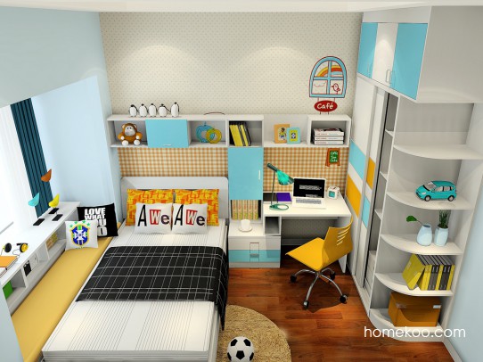 柏俪兹系列青少年房B18634