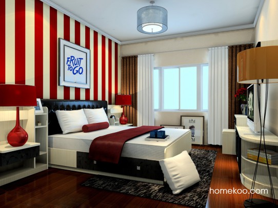 米兰剪影卧房A20714