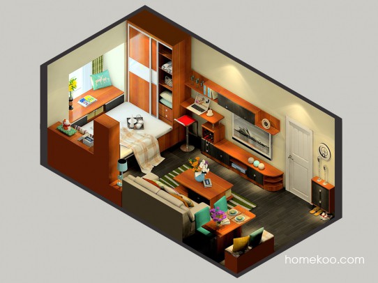 格瑞丝系列单身公寓22475