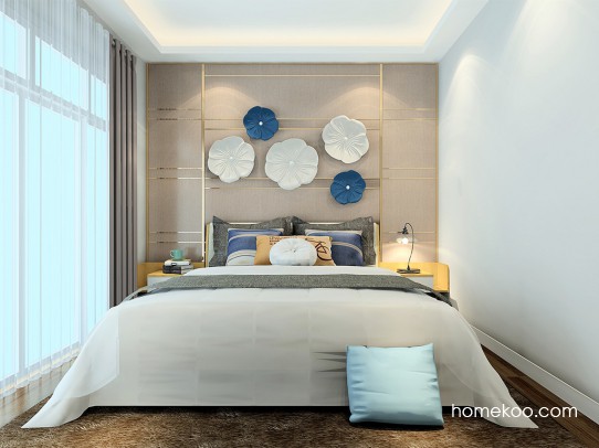 北美枫情卧房A24366