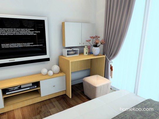 北美枫情卧房A24366