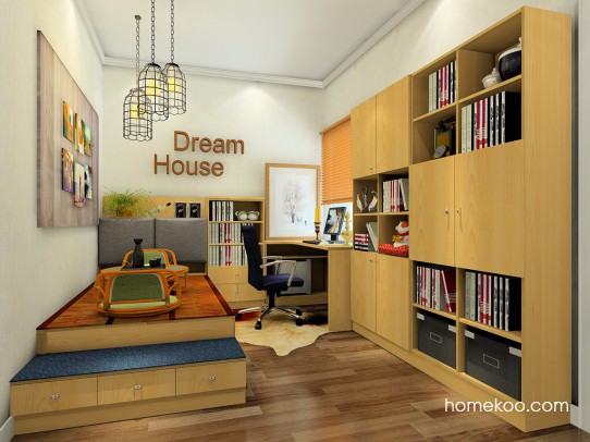 北美枫情卧房A24371