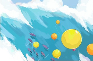 儿童房手绘墙 给孩子创造梦幻般的环境