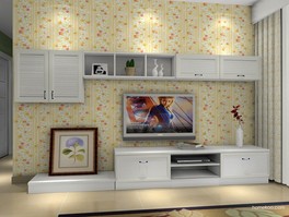 组合电视柜效果图