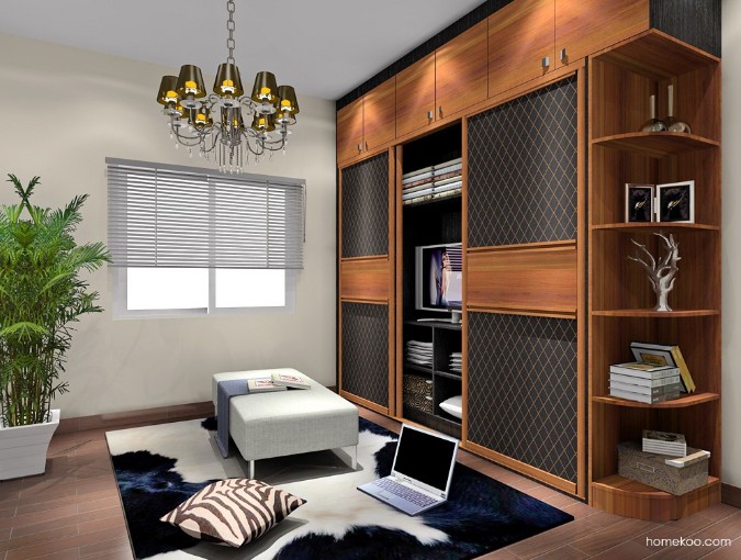 电视柜怎么搭配？