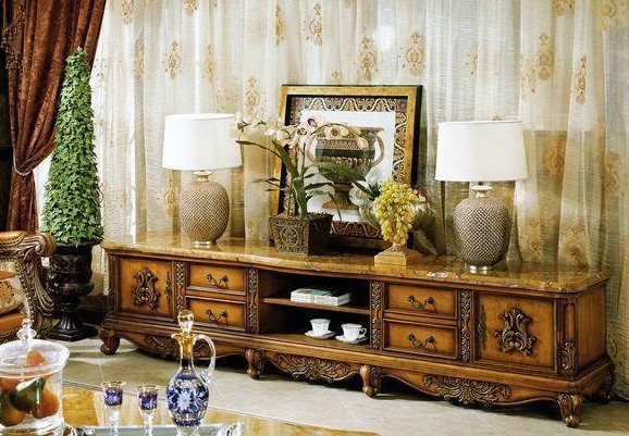 大理石电视柜好不好?