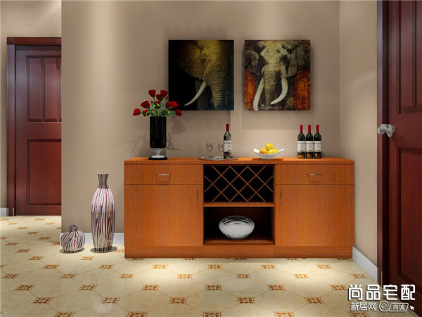 实木隔断酒柜 提升你家庭的档次