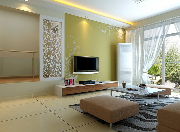 镂空花格背景墙 更好装饰客厅