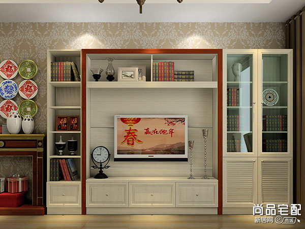 欧式客厅电视柜的尺寸设计