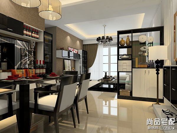 客厅与餐厅连在一起怎么装修