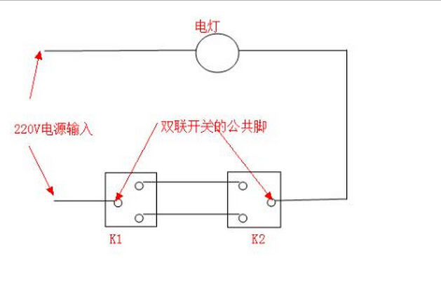 双控开关接线图介绍 如何进行双控开关接线