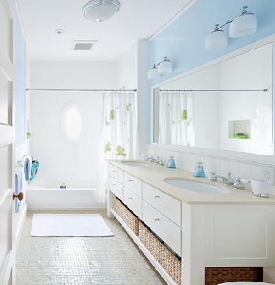 地中海卫生间如何设计