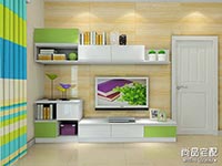 欧式电视柜装修效果图大全