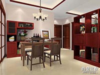 小户型餐厅背景墙效果图2016大全
