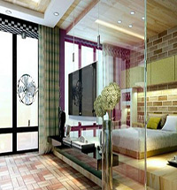 客厅改卧室隔断效果图欣赏