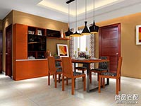 餐厅吊顶效果图大全2016图片