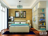 卧室窗帘效果图飘窗 2016年卧室飘窗窗帘