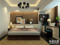 卧室窗帘效果图大全2017图片