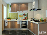 中式厨房设计图片大全欣赏