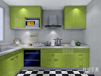 厨房整体橱柜图片大全欣赏