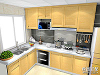 2017实木橱柜装修效果图