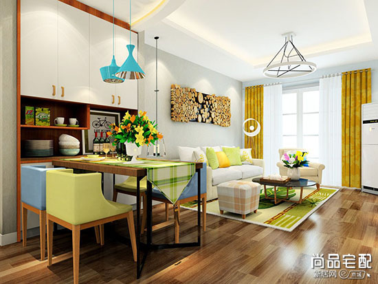 精美美式风格田园装修效果图