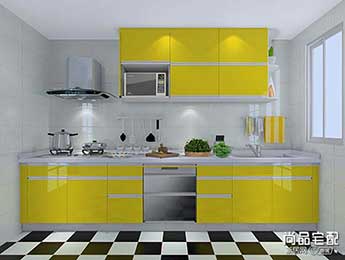 一字型橱柜设计图大全