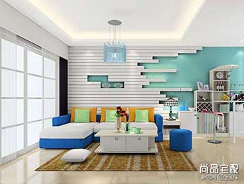 简欧沙发背景墙效果图大全欣赏