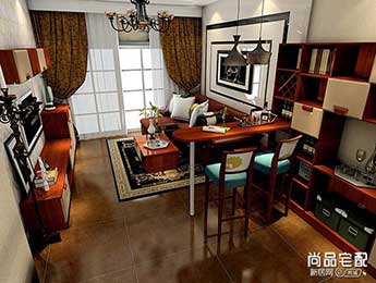 简欧客厅隔断效果图大全欣赏