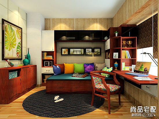 尚品宅配榻榻米摆放效果图