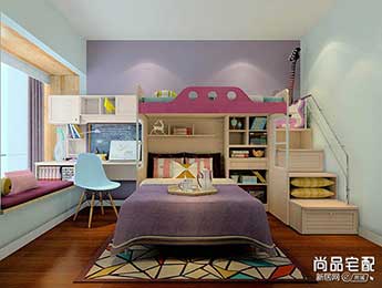 小空间儿童卧室设计怎么做？