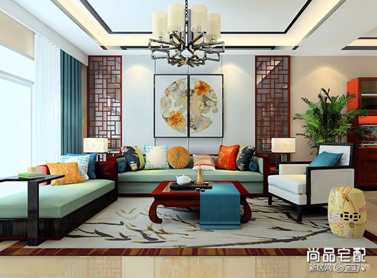 中式家居客厅装修