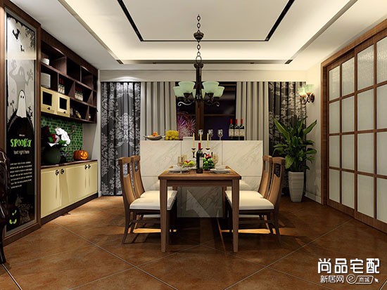 家庭餐厅壁画